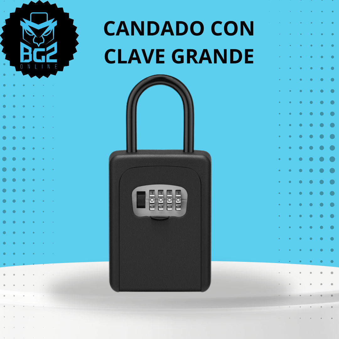 CANDADO CON CLAVE GRANDE